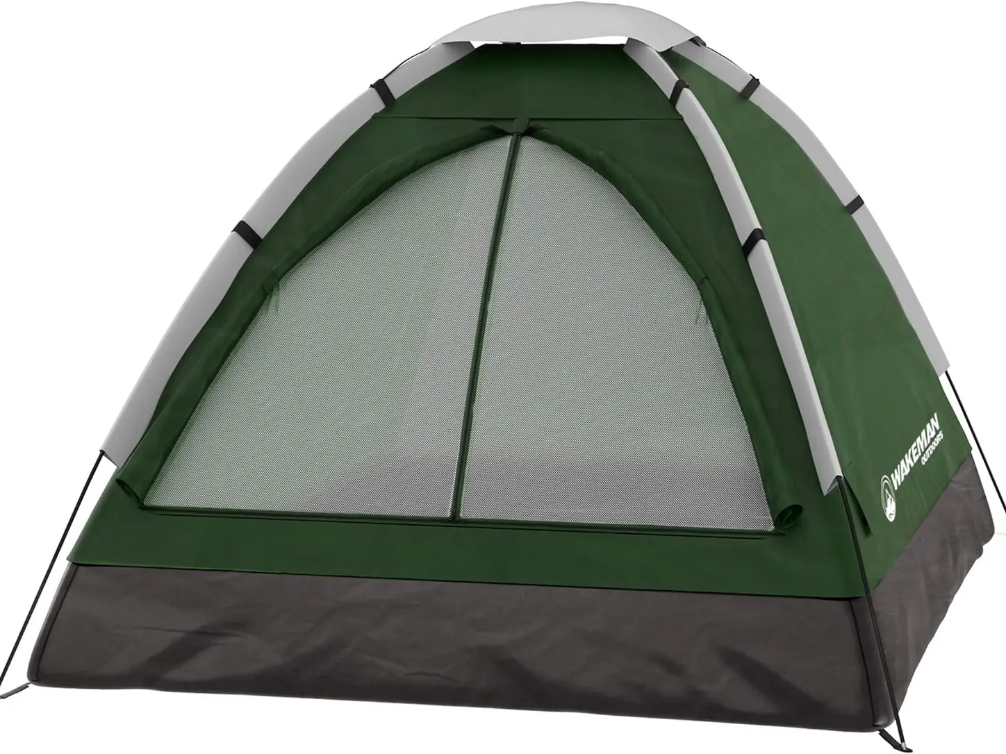 "FLASH SALE ALERT" 2 Person Camping Tent with Rain Fly and Carrying Bag - Water-Resistant Outdoor Tent for Backpacking, Hiking, or Festivals by Wakeman Outdoors