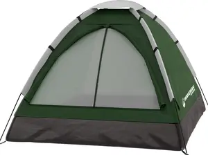 "FLASH SALE ALERT" 2 Person Camping Tent with Rain Fly and Carrying Bag - Water-Resistant Outdoor Tent for Backpacking, Hiking, or Festivals by Wakeman Outdoors