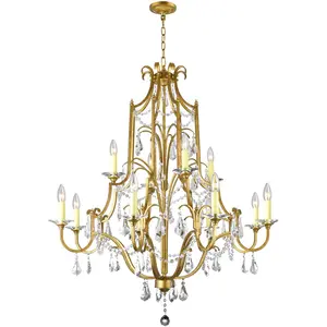 CWI Lighting Electra 12 Light 37 inch Oxidized Bronze Up Chandelier Ceiling Light 9836P37-12-125