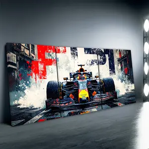 3pcs/Set Wooden Framed, Vintage Racing Car Wall Art Canvas Painting, Retro Car Print Poster, Modern Car Wall Pictures, Ideal For Bathroom, Bedroom, Office, Living Room, Wall, Room, Home Decoration Ideas