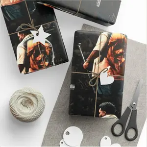 Rod Wave Wrapping Paper Christmas Themed gift packaging