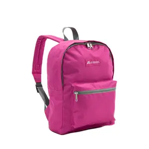 212 MAIN Everest 1045-MGT Orchid Basic Floral Lightweight Backpack - Orchid Print, Travel, School Use