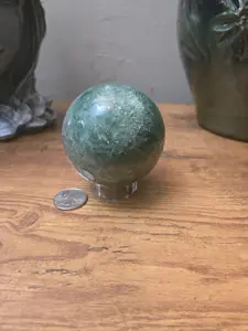 Green Strawberry Quartz Sphere