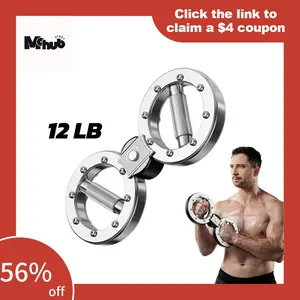 Spinning Rotator Burn Machine, 12LB Arm Exercise Equipment with Adjustable Resistance, Gripster Forearm Trainer, Forearm Grip Streng fitness thener for Men, 360 Degree Rotating Grips, gym equipment for home