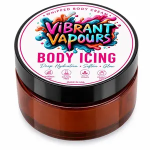 VIBRANT VAPOURS Body Cream, Hydrating Moisturizer for Normal & Dry Skin, Soothing Body Butter for Long-Lasting Moisture Lock
