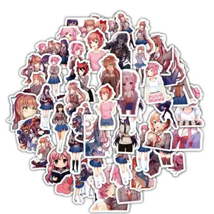 NEW Game New DDLC Decorative Waterproof Stickers