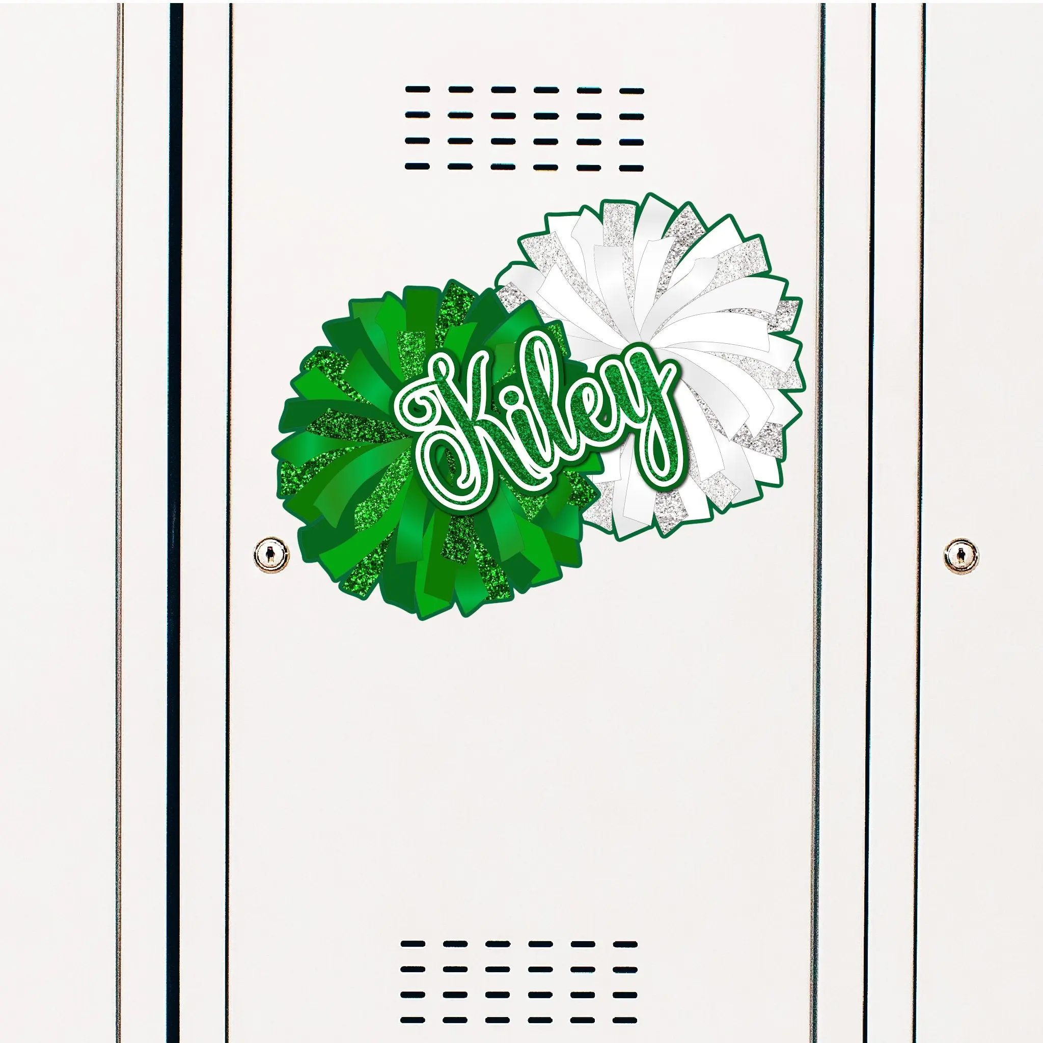 Cheer Pom Locker Decoration