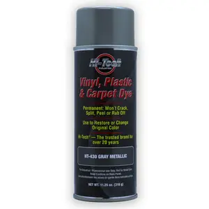 Gray Metallic Vinyl Plastic & Carpet Dye