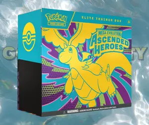 Ascended Heroes Elite Trainer Box Trading Card Box Trading Cards Box