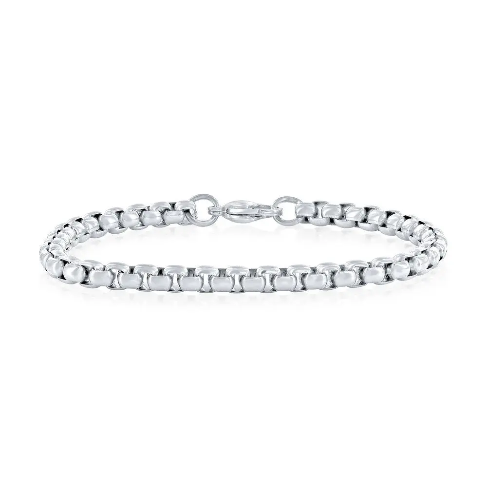 The Round Box Bracelet - 5mm