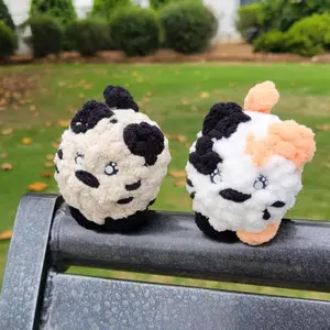 Crochet Mini Mini Cat Amigurumi - Small Kitty Plush Toy, Pocket-Sized Stuffed Animal, Desktop Companion Gift