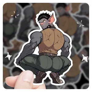 Arcane Scar Sticker Cheeky Vinyl Sticker Scar lol Stickers