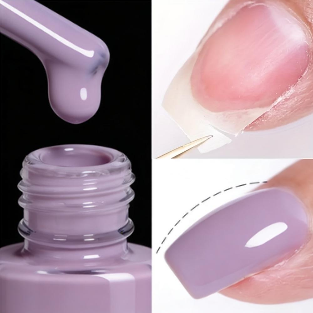 2PCS Nail Strengthener , Splitting, Breaking Nails - Fast Dry Keratin & Natural Protein Hardener, 4-in-1 Nail Polish Care Oil, Alcohol-Free Formula for Instant & 3-Day Nail, Manicure for Hands & Fingers