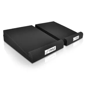 Speaker Riser Foam Pads - Reduce Vibration - High-Density Foam - Pack of 2