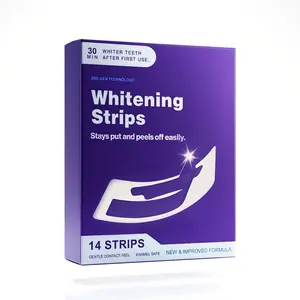 Teeth Brightening Strips, 42pcs/set Whitening Sessions - Safe for Enamel - Non Sensitive Teeth