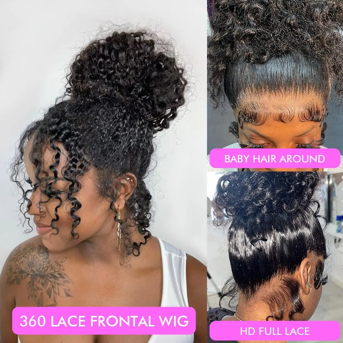 360 Kinky Curly
