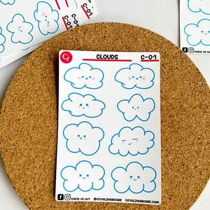 Clouds Sticker Sheet
