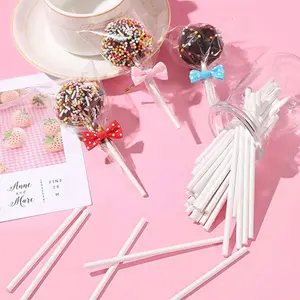 Candy Stick (50pcs), Lollipop Stick, Gift Wrapping Stick, Party Favors Candy Stick, Birthday Party Wedding Festival Gift Wrapping Supplies