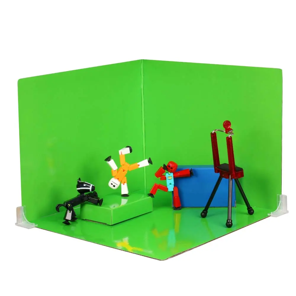 StikBot Studio Pro Set | Animation Kit - Green Screen & Tripod