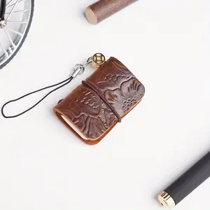 Don't buy this tiny leather notebook unless you want strangers peeking at what you're writing