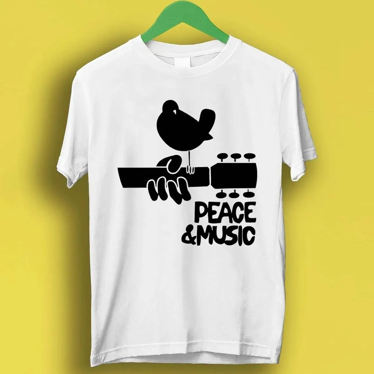 Woodstock Music Festival Peace 1969 Retro Gift Tee T Shirt P637 J