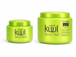 Kuul Cure Me Reconstructor 35.2 oz & 8.64 oz  AVOCADO (con extracto de aguacate) ( 1 kg ) & ( 245 g ) ( Nourishing Treatment system (Tratamiento Para Cabello Maltratado)