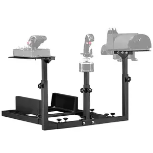 Dardoo  Adjustable Racing Simulator Mount with Dual-Position Shifter Compatible with G29/G923/T300RS/T150S/TX/PC/PS4 (Does not include steering wheel, pedals, handbrake, or seat)