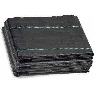 Weed barrier landscape fabric heavy duty 3ft x 100ft garden fabric weed mat ground coverweed barrier fabric gardening mulchlandscaping fabric weed blockerweed cloth garden bed cover