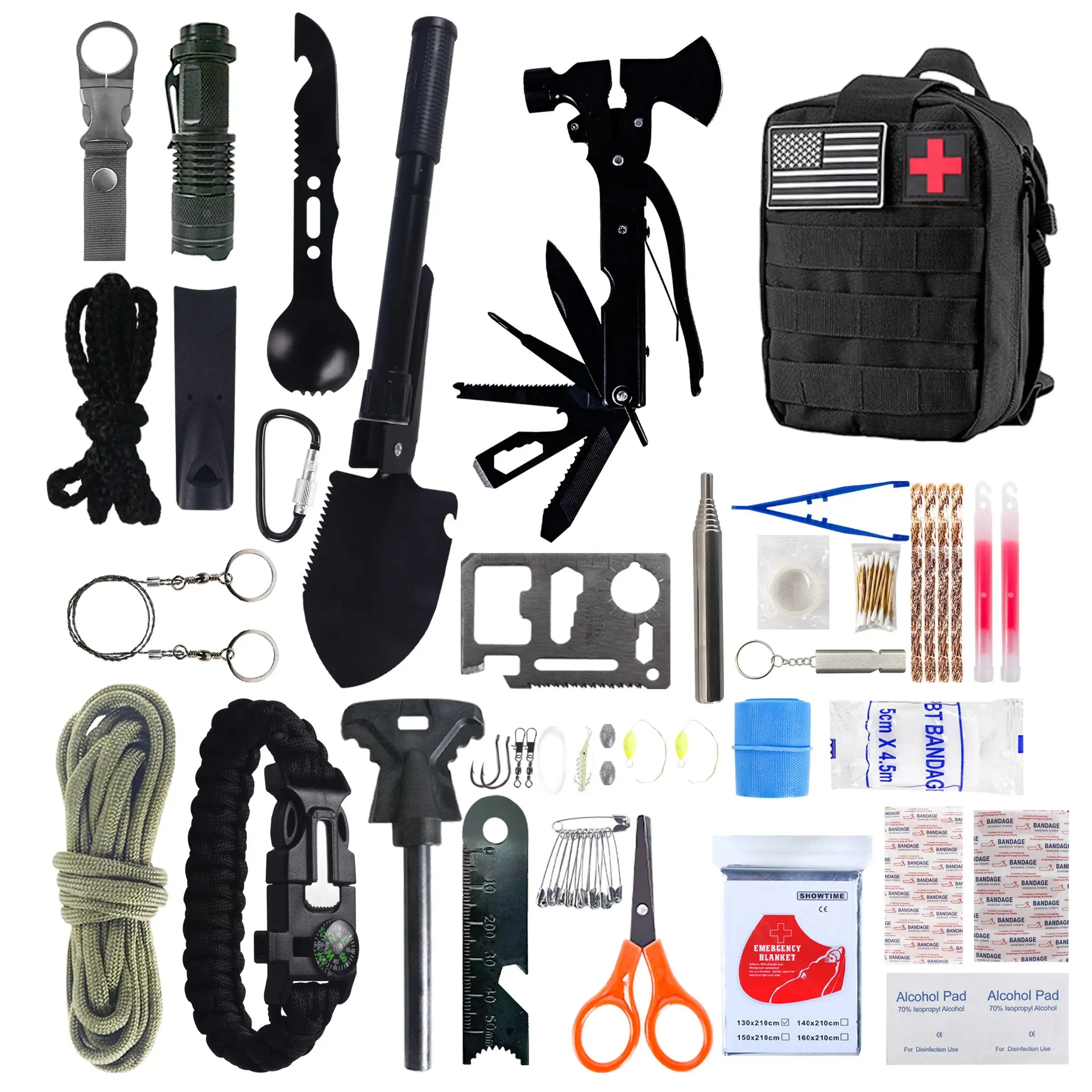 Multifunction Outdoor Survival Kit