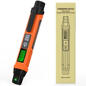 POROMETISTO ND01 Geiger Counter Radiation Detector,Portable Radiation Detector for Beta Particles,Gamma Rays,X-Rays,Nuclear Radiation Detector Real-Time Value Detection
