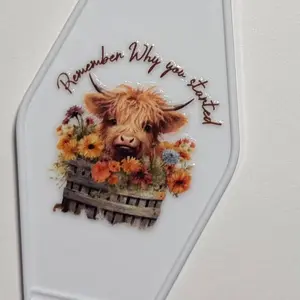 "Remember why you started" Hotel style keychain