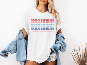 Madam president shirt, madam president tshirt, political shirt, political tshirt, president election, election shirt, women rights, woman