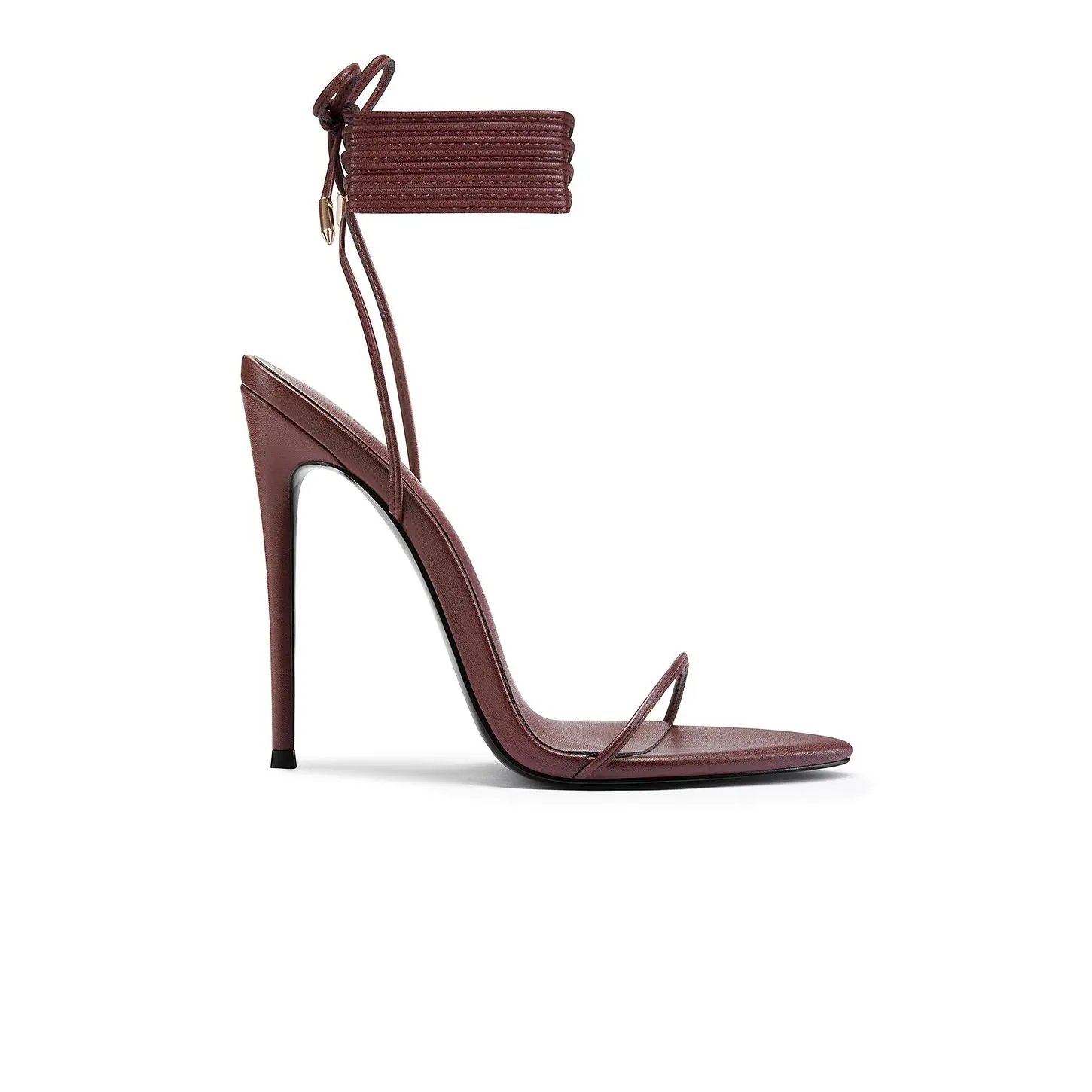 FEMME LA Luce Minimale Heel in Smoked Cherry
