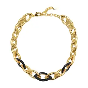 Adriana Pappas Designs Enamel Link Necklace