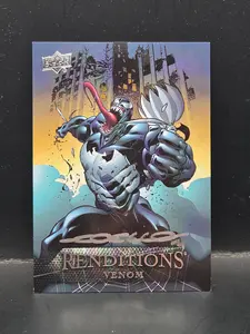 #24 Venom 2024 Upper Deck Marvel Spider-Man Renditions nonsport AUTO