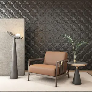 3D Wall Panel with Mounting Tape, Diagonal Diamond Texture, Anti-Static, 11.8x11.8 Inches, Ideal for Living Room, Bedroom, Office