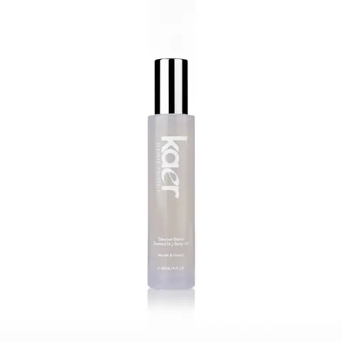 Tuberose Bloom Scented Dry Body Oil Nourishing Silky Fragrance Lemon