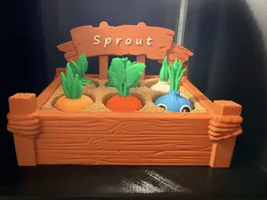 Sprout Garden with figures