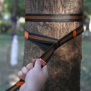 Triple Power Stitched Hanging Hammock Strap, 2 Counts Durable High Load Capacity Hammock Rope, Outdoor Camping Equipment, Camping Tools, Camping Accessories