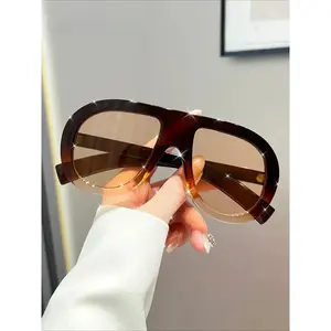 Women's Trendy Ombre Tinted Lens Sunglasses | Modern Casual UV400 Shades for Everyday Use & Outdoor Fashion Accessories