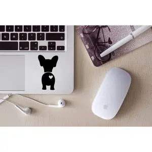 2Pcs Chihuahua Butt Vinyl Decal Sticker Dog Lover Car Window Truck Laptop