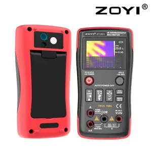 ZT-R01 2-in-1 Thermal Imaging Multimeter, 32x32 Infrared Thermal Camera,True RMS Digital Multimeter, Portable Temperature Tester for Circuit Short Circuit, HVAC, Automotive & Electrical Repair