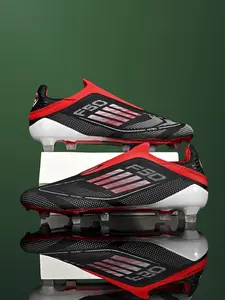 Unisex's Ombre Pink High Top Football Shoes, Breathable Comfortable Football Cleats, Football Training Shoes for All Seasons