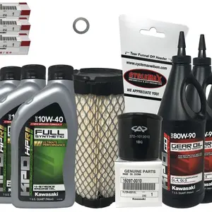 2015-2023 Mule Pro FXT KAF820 Ranch LE Full Service Kit with Full Synthetic Oil