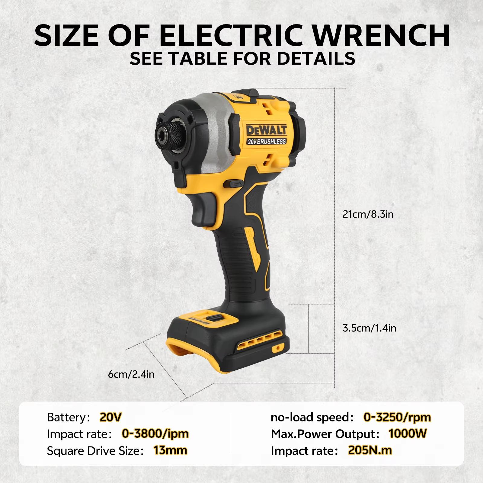 DEWALT dcf850 impact driver  for DIY & Professional Jobs, Cordless Power Tool, 3-Speed Control, High Torque & LED Light