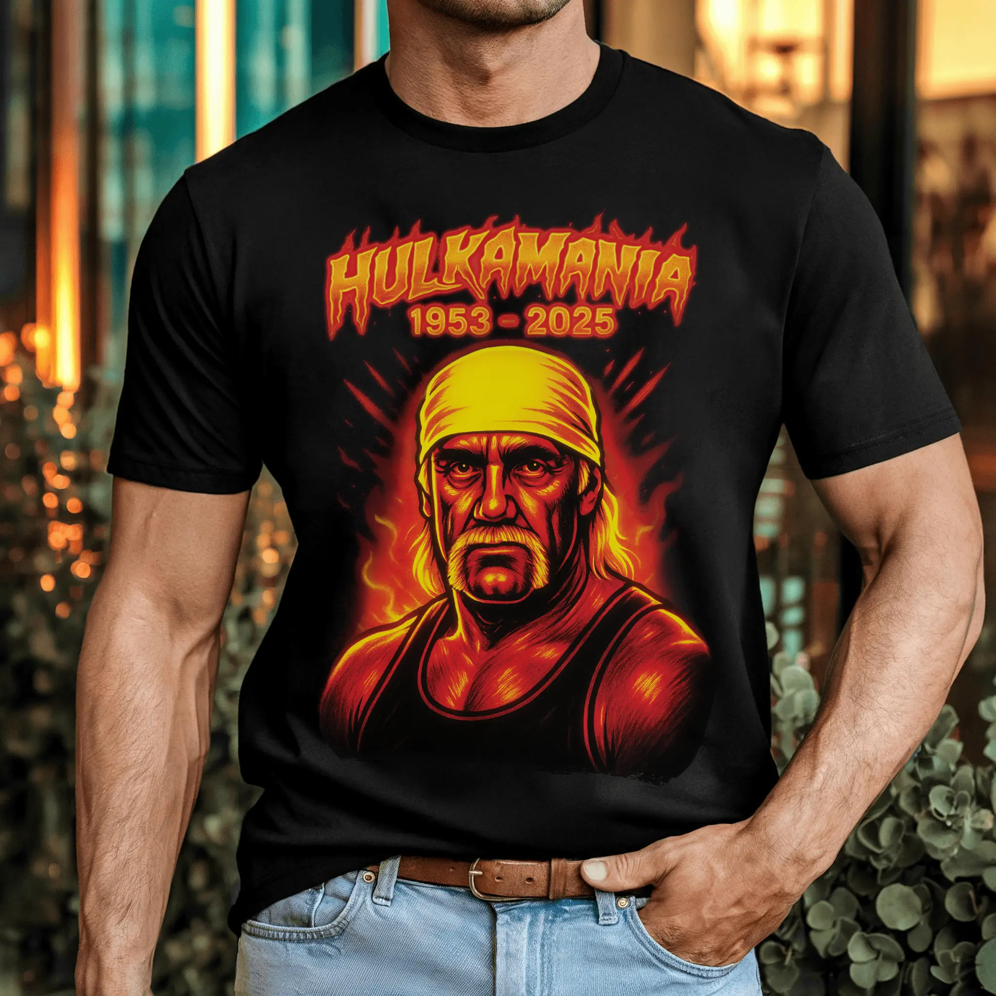 Hulk H0gan 1953-2025 shirt hulkamania T-Shirt