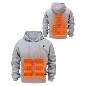 Unisex Heated Hoodie Winter Jacket