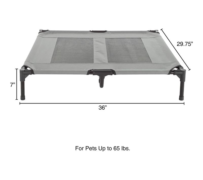 Petmaker Elevated Dog Bed Medium Portable withNon-Slip Feet