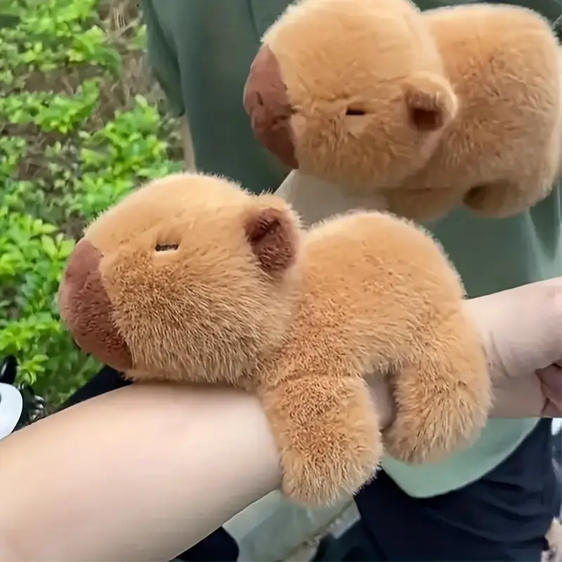 Soft Polyester Capybara Plush Toy - Cute Plushies, Mini Sized Products, Collectible Toy for Collectors, Ideal Gift for Friends