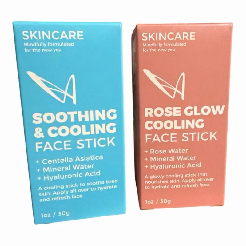 Soothing+Rose Glow Cooling Face stick set